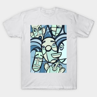 portrait cubism T-Shirt